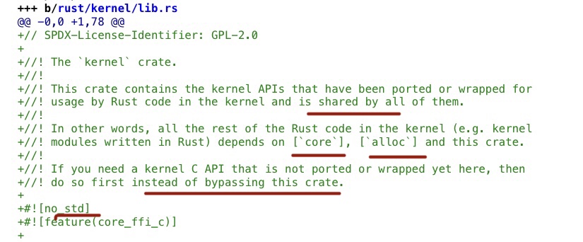 kernel crate